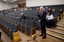 Spotkanie otwarte nt. projektu Statutu UMK (Aula UMK, 5 lutego 2019) [fot. Andrzej Romański]