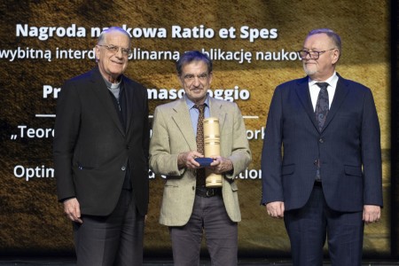 Wręczenia nagrody w CKK Jordanki  [fot. fot. Wojciech Szabelski]
