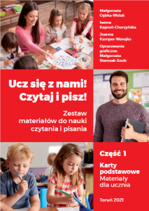 Okładka książki "Ucz się z nami! Czytaj i pisz!. Kliknij, aby powiększyć zdjęcie.