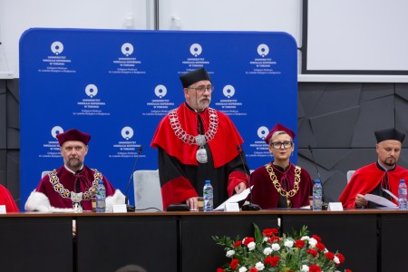 Immatrykulacja studentów I roku 2024/2025. Kliknij, aby powiększyć zdjęcie.