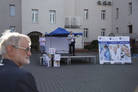 Edukacyjno-Integracyjny Piknik Wydziału Farmaceutycznego Collegium Medicum UMK pod nazwą „Jesienne Smaki Wiedzy”. Kliknij, aby powiększyć zdjęcie.