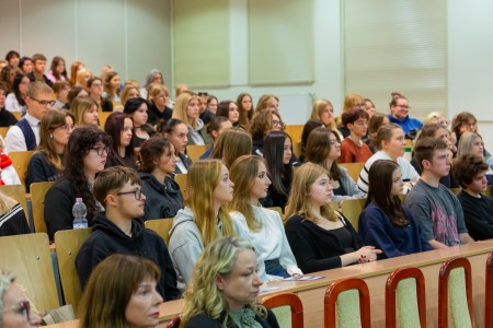 V edycja Warsztatów dla uczniów szkół ponadpodstawowych. Kliknij, aby powiększyć zdjęcie.