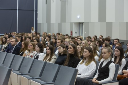 Immatrykulacja studentów Wydziału Lekarskiego . Kliknij, aby powiększyć zdjęcie.