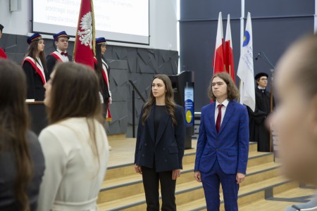 Immatrykulacja studentów Wydziału Lekarskiego . Kliknij, aby powiększyć zdjęcie.