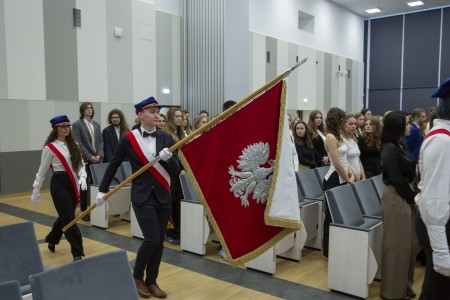 Immatrykulacja studentów Wydziału Lekarskiego . Kliknij, aby powiększyć zdjęcie.