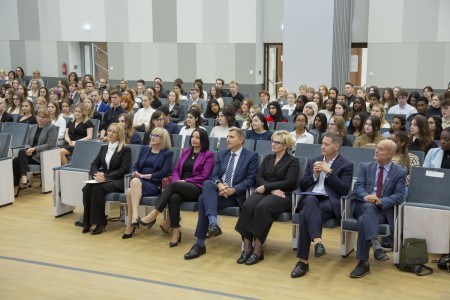 Immatrykulacja studentów Wydziału Lekarskiego . Kliknij, aby powiększyć zdjęcie.