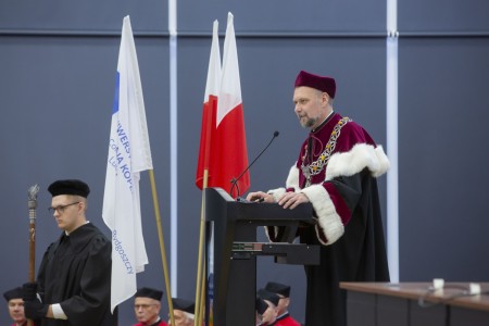 Immatrykulacja studentów Wydziału Lekarskiego . Kliknij, aby powiększyć zdjęcie.