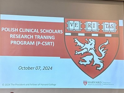 Polish Clinical Scholars Research Training na Harvard Medical School. Kliknij, aby powiększyć zdjęcie.