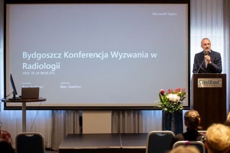 Wyzwania w radiologii. Konferencja dla elektroradiologów i  pielęgniarek. Kliknij, aby powiększyć zdjęcie.