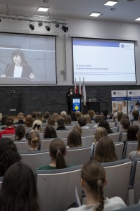 Konferencja 10.02.2025 r. „FARMACJA W AKCJI: JAK WALCZYĆ Z NOWOTWORAMI ?”. Kliknij, aby powiększyć zdjęcie.