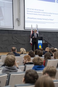 Konferencja 10.02.2025 r. „FARMACJA W AKCJI: JAK WALCZYĆ Z NOWOTWORAMI ?”. Kliknij, aby powiększyć zdjęcie.