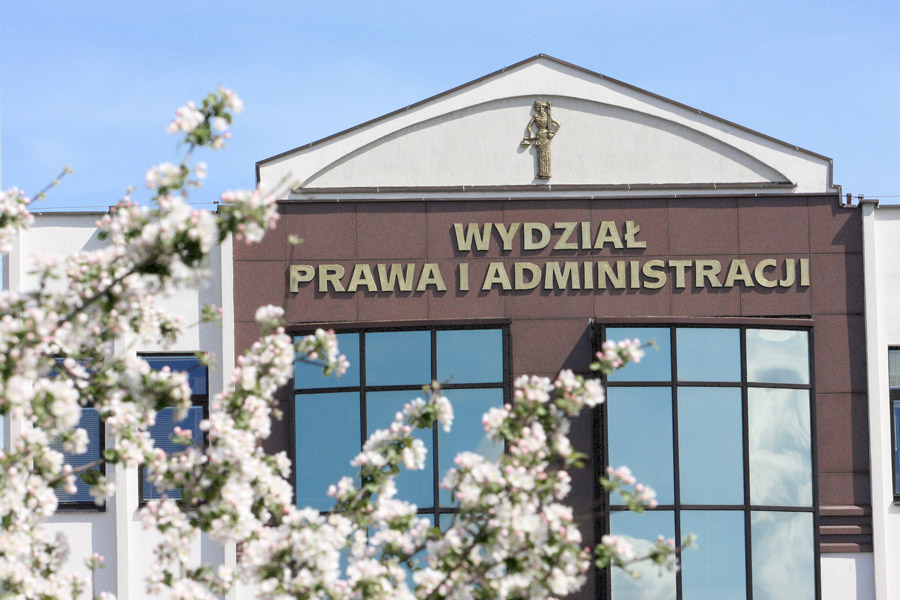 Budynek Wydziału Prawa i Administracji UMK