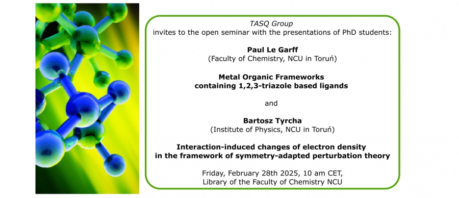 Seminarium TASQ plakat