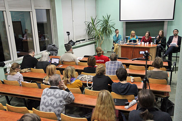 Debata wzbudziła emocje i duże zainteresowanie [fot. Andrzej Romański]